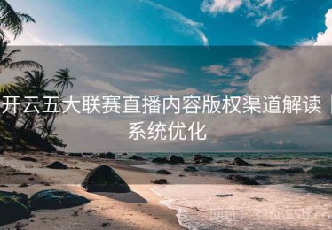 开云五大联赛直播内容版权渠道解读｜系统优化