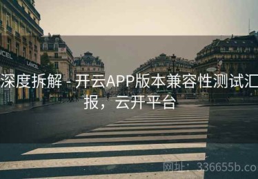 深度拆解 - 开云APP版本兼容性测试汇报，云开平台