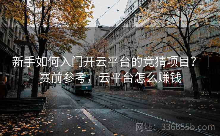 新手如何入门开云平台的竞猜项目？｜赛前参考，云平台怎么赚钱