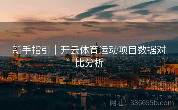 新手指引｜开云体育运动项目数据对比分析