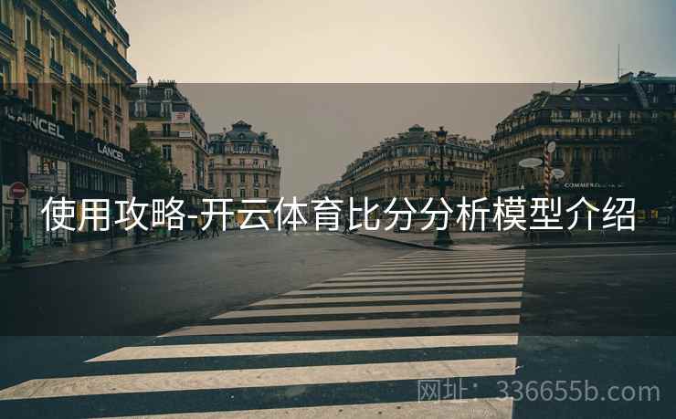 使用攻略-开云体育比分分析模型介绍