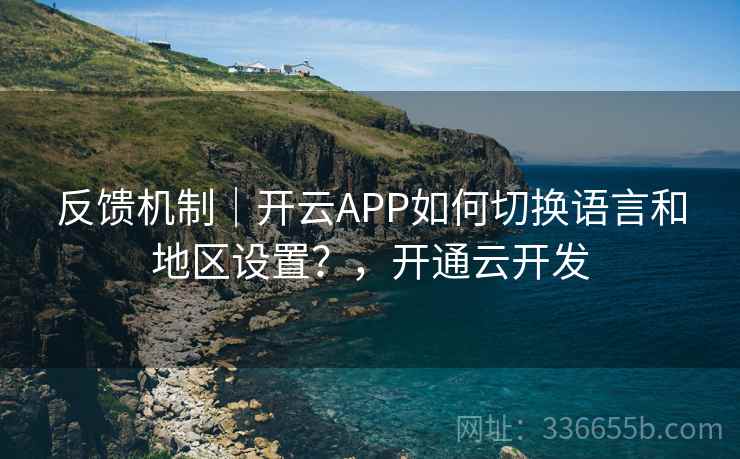 反馈机制｜开云APP如何切换语言和地区设置？，开通云开发